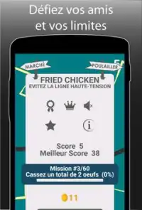 Fried Chicken - Circle Jump Screen Shot 4