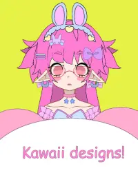 Cutemii: cute girl avatar maker Screen Shot 9