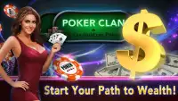 Poker Clan :Texas Holdem Poker Screen Shot 0