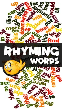 rhyming words - vocabulary builder quiz Screen Shot 0