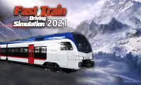 Fast Train Driving Simulator 2021 Screen Shot 0