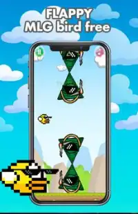 flappy MLG bird free play ONLINE Screen Shot 1