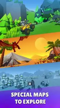 Battle Cars: Monster Hunter Screen Shot 2