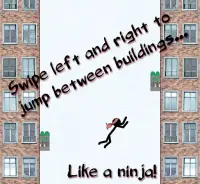 Doodle Ninja - Endless Climb Game Screen Shot 0