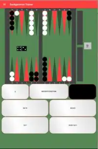 Backgammon Trainer gratis! Screen Shot 9