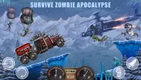 Zombie Hill Racing: Earn Climb Screen Shot 1