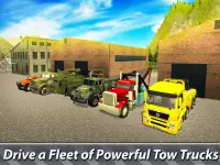 Tow Truck Emergency Simulator: offroad e cidade! Screen Shot 13