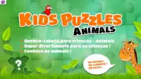 Quebra-Cabeça Animais Infantil Screen Shot 0