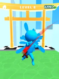 Sword Play! Jogo de ninja 3D Screen Shot 12