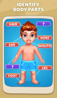 Human Body Parts Learning Game Screen Shot 5