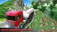 Van de weg af Lading Truck Sim bergopwaarts Olie Screen Shot 1