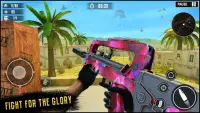 जवाबी हमला युद्ध के खेल: बंदूक शीर्ष एक्शन गेम्स Screen Shot 4