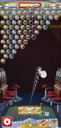 Bubble Casino Shooter Screen Shot 1