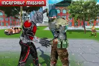 Ant Hero Micro Wasp City Transform Battle Screen Shot 8