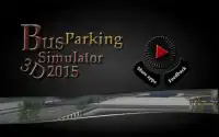 Parkir Bus 3d Simulator 2015 Screen Shot 5