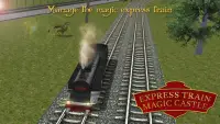 Train express au château magique Screen Shot 0