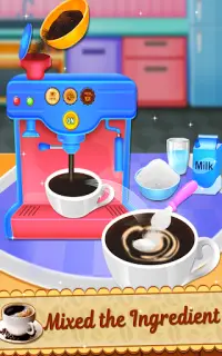 بلدي مقهى - صانع القهوة الساخنة لعبة Screen Shot 2