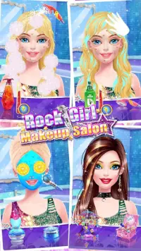 🎙️👧Music Girl Makeup Salon - Rock Star Dress Up Screen Shot 4