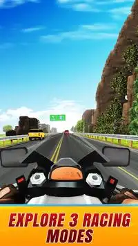 Moto Racer : City Highway Bike Traffic Rider Game Screen Shot 2