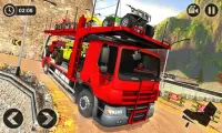 شاحنة نقل مقطورة شاحنة لعبة Screen Shot 1
