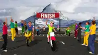 Дети велосипед гоночный 3d Screen Shot 2