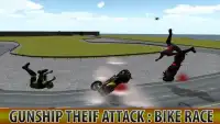 Gunship Thief Aanval:Bike Race Screen Shot 6