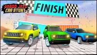 Prado Jeep Car Stunt Racing: Car Stunts Games 2020 Screen Shot 4