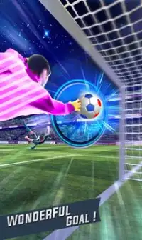 Flick Kick Top league 2018 soccer games Screen Shot 3