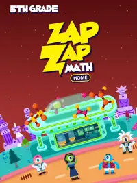 5th Grade Math: Fun Kids Games - Zapzapmath Home Screen Shot 6
