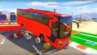 Superheroes Coach Bus Stunts: Speed Racing Games Screen Shot 0