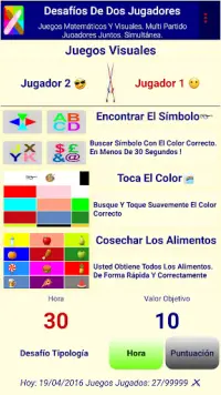 Reto para dos jugadores Screen Shot 1