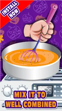 Roasted Pumpkin Soup-Street food Cooking games Screen Shot 1
