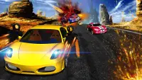Death Race Car Schießen Screen Shot 1