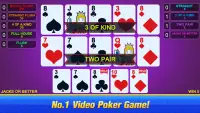 Video Poker - Casino Multi Video Poker Games Free Screen Shot 1