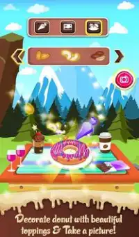 Donuts Maker Bakery Shop: New Girls Cooking Game Screen Shot 13