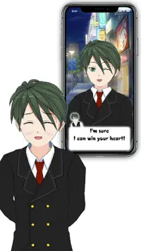 Anime game | Otome School Love Screen Shot 2