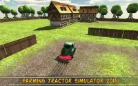 Farming Tractor Simulator 2016 Screen Shot 3