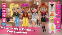 Schoolmeisjes Mode - Poppen aankleedspellen Screen Shot 2