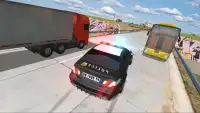 Police Car Driving Traffic Screen Shot 1