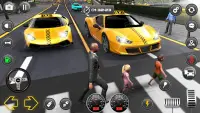 Crazy Car Taxi Simulator Screen Shot 6