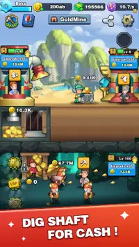 Digger To Riches： Idle mining game Screen Shot 1