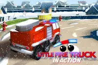 Little Fire Truck in Action Screen Shot 2