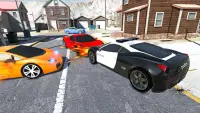 Estremo Polizia Auto Alla guida Nuovo Giochi 2021 Screen Shot 1