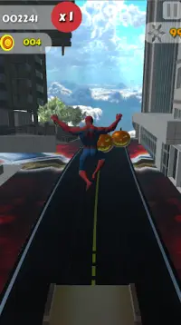 Subway Spider Hero Man Screen Shot 1