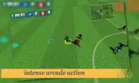 कार्रवाई फुटबॉल खेल 3 डी Screen Shot 5