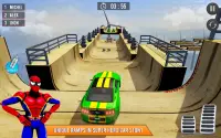 Superhero Game: Car Stunt Game Screen Shot 4