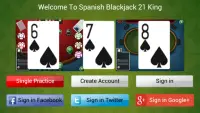 Spanish BlackJack 21 King Screen Shot 0