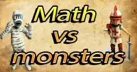 Math vs monsters Screen Shot 0