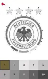 World Football Badges Color by Number - Pixel Art Screen Shot 4