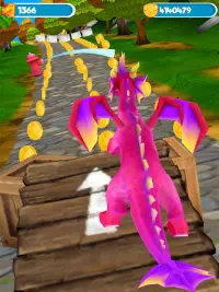 Flying Dino Dragon World Run Screen Shot 2